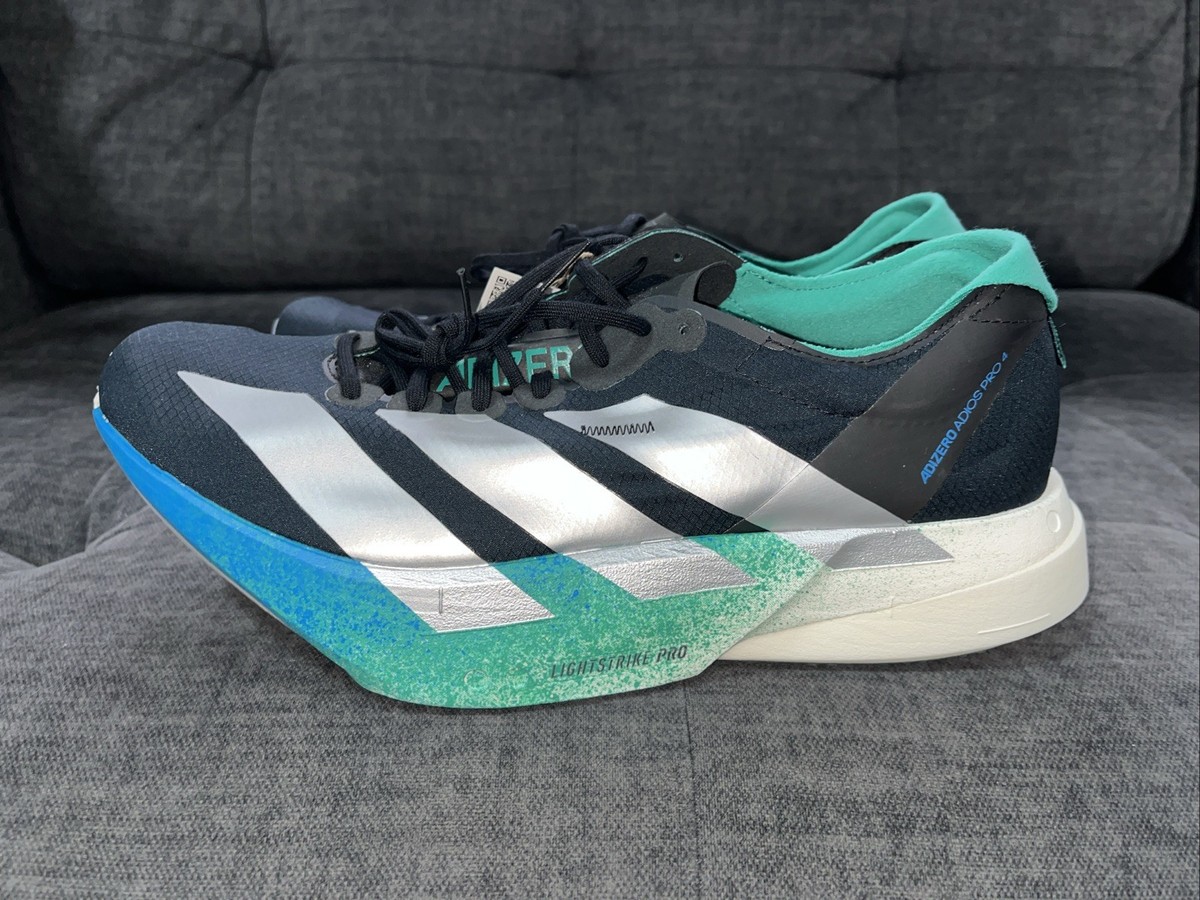 Adidas Adizero Adios Pro 4 Berlin Black Green Running Shoes Mens