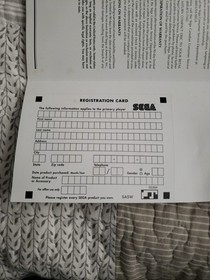 Sonic 3D Blast (Sega Saturn, 2000) Complete In Box W/ Reg Card Read Description 