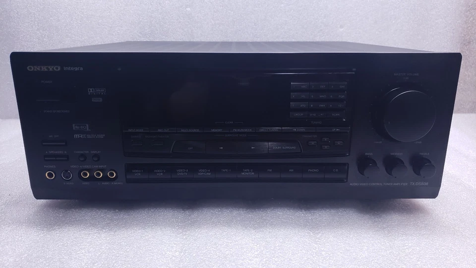 ONKYO TX-DS838 Integration Stereo Receiver Surround [No Remote] #99 - Image 2 of 4