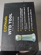 Espresso Coffee Stirrer 8-Needle 0.4mm Distribution Tool w/ Wood Handle & Stand