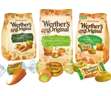 Werther's Original Limited Edition Caramel Apple HARD & SOFT Candy | Pack of 2