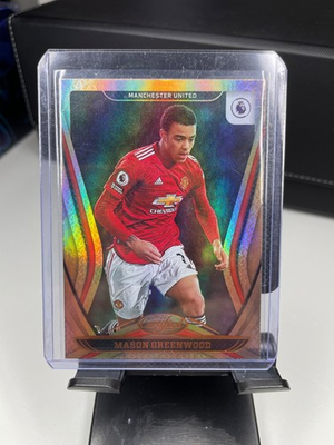 #ad #ad 2020 21 Panini Chronicles Certified Premier League Mason Greenwood #19 REFRACTOR $0.99