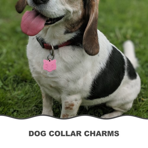 10 Pcs Haustiermarke Katzen-Namensschild Hundeanhänger Für Halsband - Bild 9 von 12
