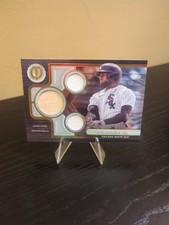 2024 Topps Tribute LUIS ROBERT JR. Tribute Triple Relic Gold /75