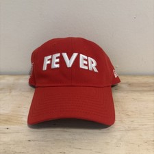 Indiana Fever New Era 9twenty Hat Strapback Red Block Print Cap WNBA Great