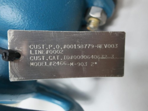 Itt 2-2466-m-903-s1-b88 Manual Stainless Diaphragm Valve 2in Butt Weld - Picture 5 of 6