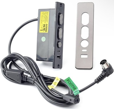 Power Recliner Switch Controller   5 Button w/ USB A & C Ports (5 Pin / 2 Pin)