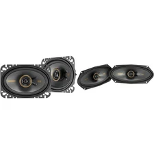 Kicker 51KSC41004 KS-Series 4x10" Coaxial Speakers with .5" tweeters w/ 51KSC...