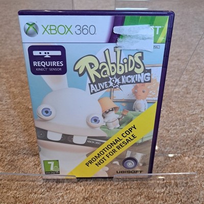 Ubisoft Rabbids Alive & Kicking Xbox 360 PAL Kinect Videospiel Werbekopie