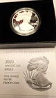 2024 W American Silver Eagle Proof One Ounce in Original Box And COA