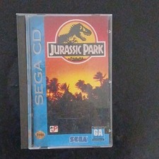 Jurassic Park Sega CD, CIB Complete in Box w Manual