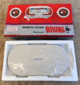 1984 Handheld Nintendo Micro vs. System Boxing Game & Watch NOS New Old Stock