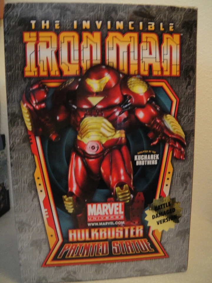 BOWEN DESIGNS IRON MAN HULK-BUSTER BATTLE DAMAGED STATUE Lmt300 Sideshow Avenger - Image 3 of 4