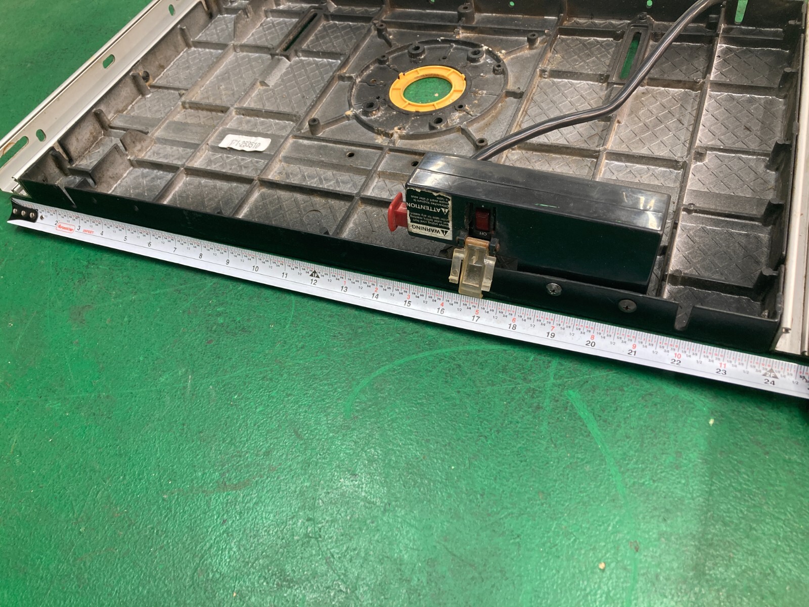 Craftsman 27" x 14" Table Saw Router Extension Wing 171253510 Part 25351 eBay