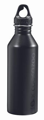 coocazoo Stainless Steel Drinking Bottle Trinkflasche Black schwarz Neu