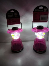 (2) Life Gear Hello Kitty Flashlight Emergency Safety Flasher Nightlight Lantern