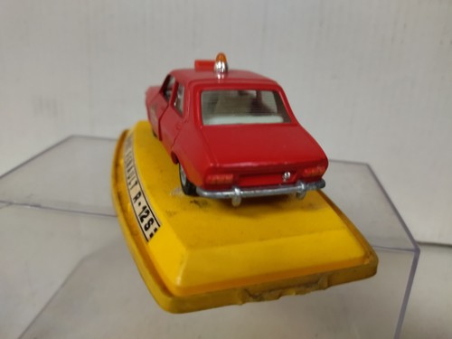 RENAULT 12 S JEFE BOMBEROS 1:43 PILEN M-503 VINTAGE ORIGINAL/V FOTOS - Imagen 4 de 7