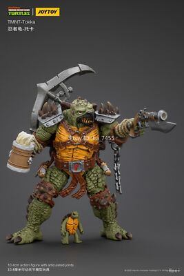 IN Stock JOYTOY TMNT Slash Tokka 1/18 Complete Model Action Figure