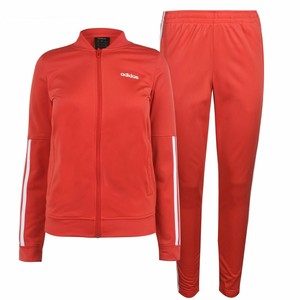 red adidas tracksuit set