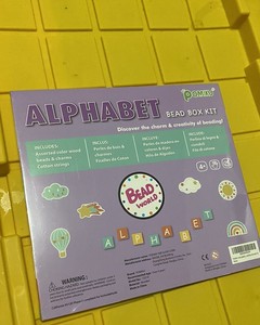 Kids Activity Bead World Alphabets Bead Kits Activity For Kids