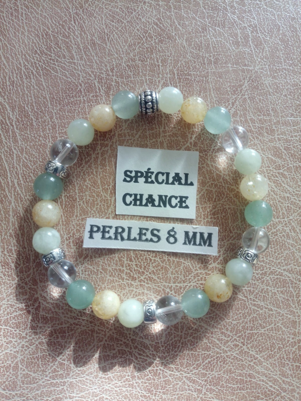 Bracelet spécial CHANCE anti ondes négatives pour retrouver confiance et chance