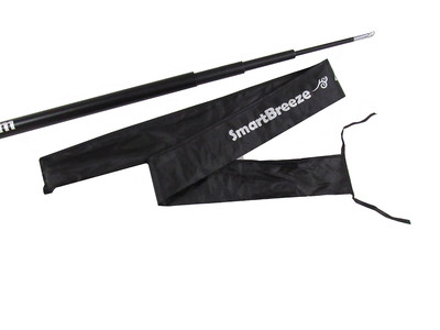 6M Telescopic Flag Pole with Storage Bag - Windsock Caravan Camping