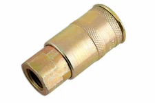 Connect 30952 Fastflow Single Action Female Air Line Coupling 1/4 BSP Pk 3
