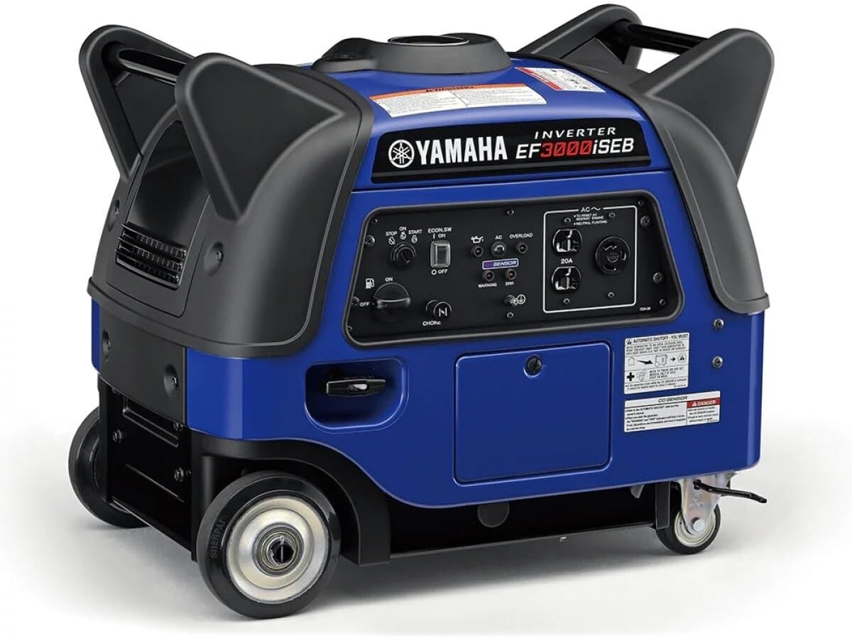 【絶好調エンジン発電機】最終価格です♪ヤマハYAMAHA EF3000 大容量です。引取限定 Yamaha EF30iSEBZ, EF3000iSEB Inverter Generator w/ Boost