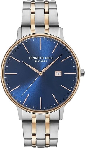 Kenneth Cole Gold Watch with Purple Roman Numerals Kenneth Cole KC50538002 Transparency violet rose gold silver  main image 2
