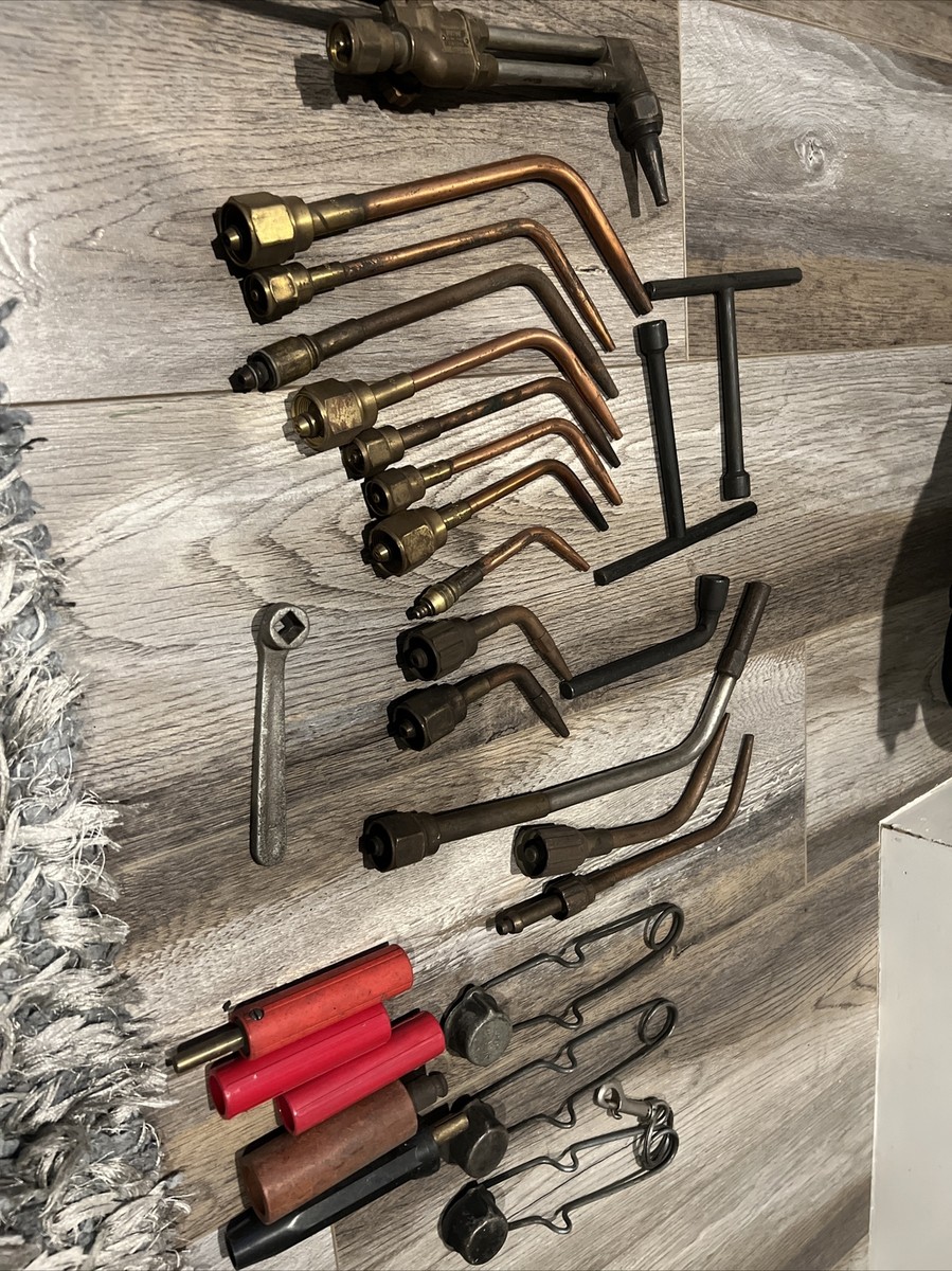 VICTOR JOURNEYMAN Cutting Welding Torch Set Attachments | eBay