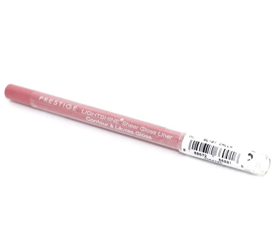Prestige Lightshine Sheer Gloss Liner ~ GL-01 Calla ~ Full Size [NWOB Sealed] - Image 4 of 4