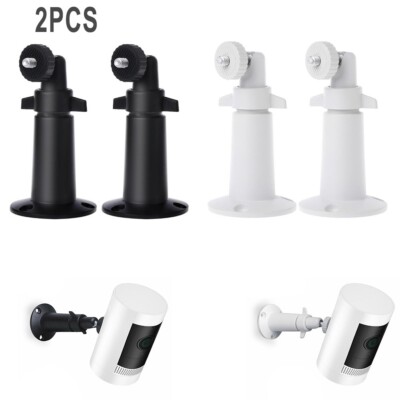 2* Metal Mounts+screws Set For Ring Stick Up Cam Wired/ Battery