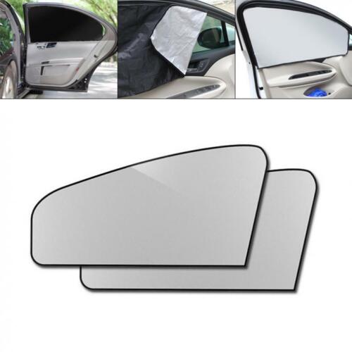 2x Universal Car Side Rear Window Sun Shade Blind Cover Screen Kid Child Protect - Afbeelding 1 van 12
