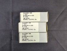 3 5654W GE NOS NIB JAN 5654W / 6AK5 Tubes 1985