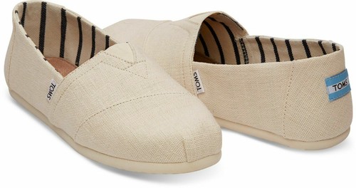 Alpargatas sin cordones clásicas de lona para tallas 6-13 |