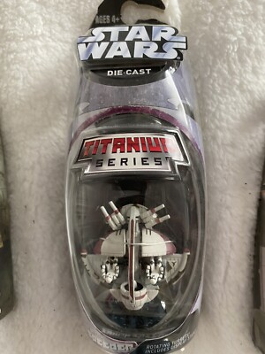 Star Wars Titan Die Cast Serie Swamp Speeder 
