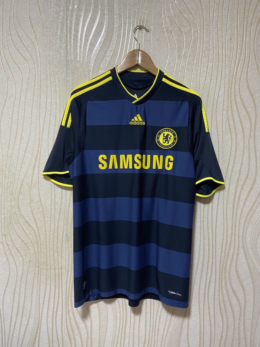 CHELSEA 2009 2010 AWAY FOOTBALL SHIRT SOCCER JERSEY ADIDAS E84276