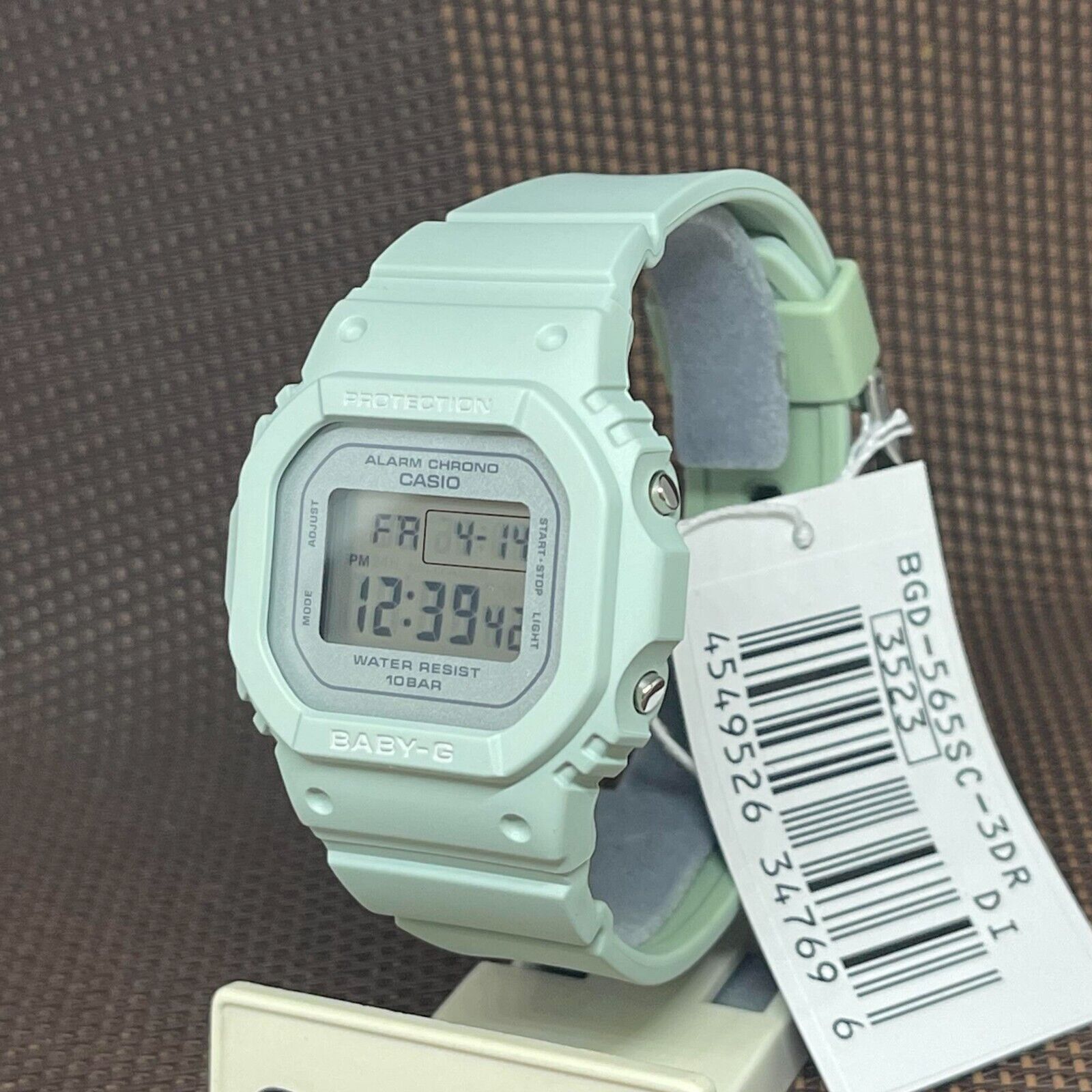 Casio BabyG BGD565SC3D Flowery Spring Color Green Digital Ladies Sport Watch eBay