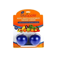 2-PACK 4  Bluapple Produce Saver Keeps Produce Fresh Longer - Reusable!