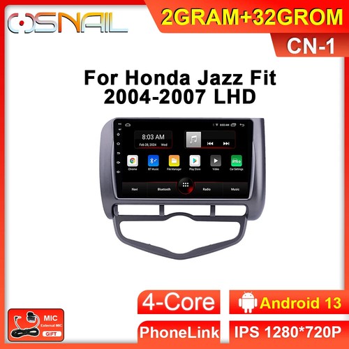 2004-07 Android Auto Radio For Honda Jazz City GPS Navi Screen Car Video Player - Picture 25 of 32
