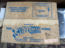 Superman Movie Promo Posters Set of 37 ORIGINAL BOX 1978 DC Comics SUPER RARE
