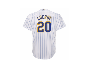 lucroy brewers jersey