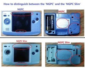 Neo Geo Pocket Color OSD Q5 IPS Backlight Mod kit