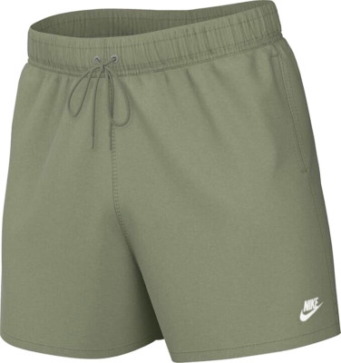 NEW Nike FN3307-386 Essential Club Woven Flow Oil Green Pocket Shorts Men's L