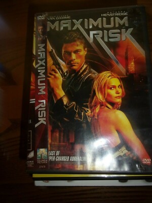 MAXIMUM RISK - DVD - WATCHED ONCE!! | eBay