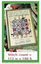 QUILTING BEE  CROSS STITCH  PATTERN  ONLY  PY - AUU