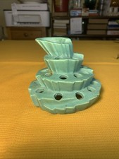 Weller Pottery Lorbeek Pattern Flower Frog 1920  s