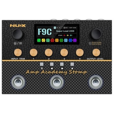 NUX Amp Academy Stomp Stereo Amp Modeler | Neu