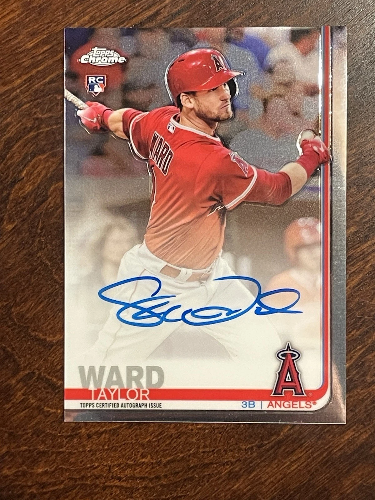 2019 Topps Chrome Rookie Auto Taylor Ward #RA-TW Auto RC