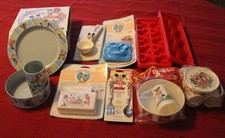 Mickey Mouse Miscellaneous Kitchen Items Dinnerware Icecubes scoop flatware EUC